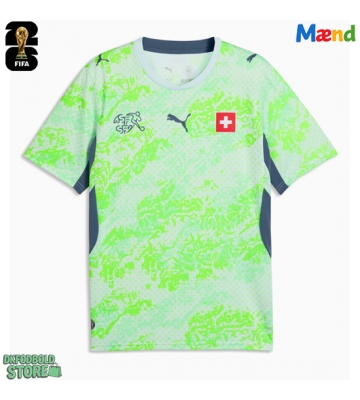 Schweiz Replika Udebanetrøje VM 2026 Kortærmet